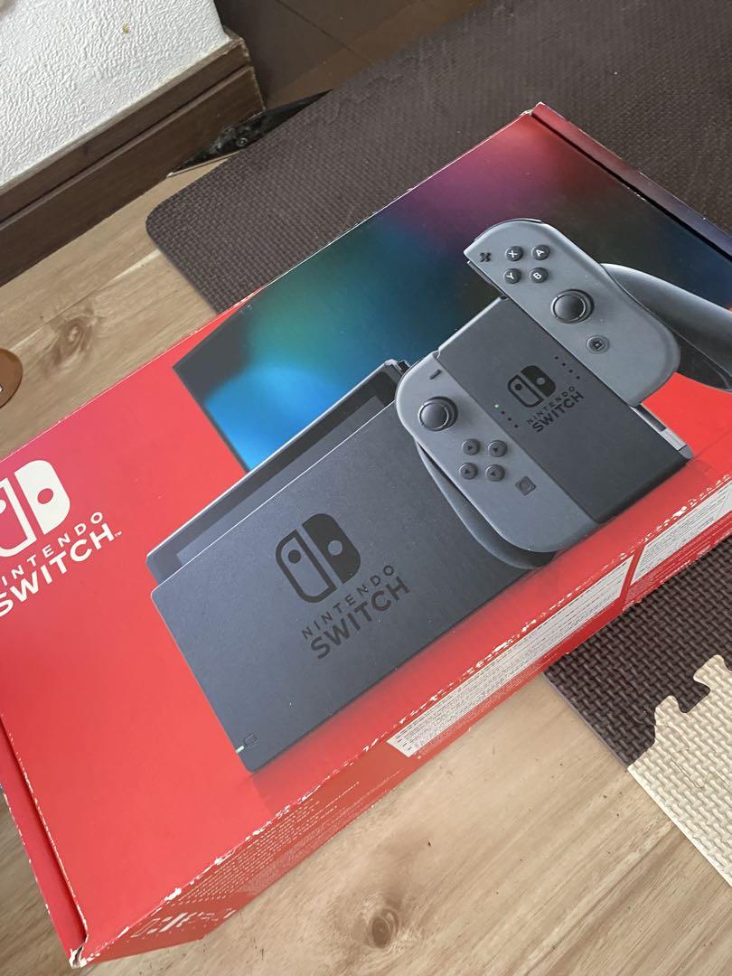 Nintendo Switch ニンテンドースイッチ本体　グレー ①