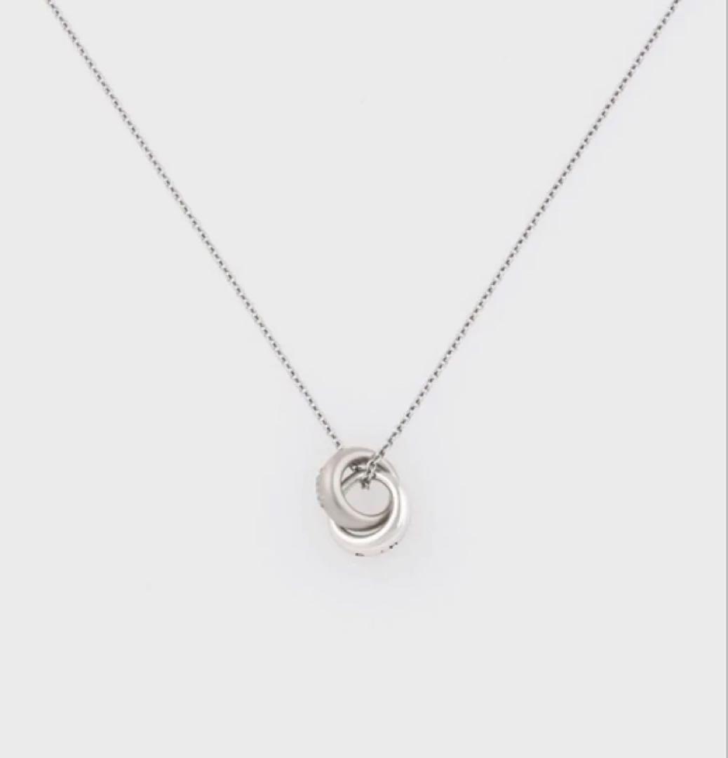 【新品未使用】ポールスミス　ダブルリングネックレス Paul Smith - 新品未使用！ポールスミス・ダブルリング