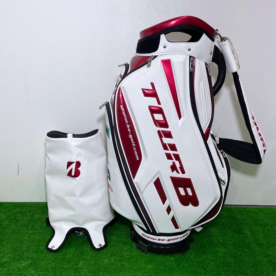 ブリヂストン ツアーB 宮里藍 引退記念 限定モデル キャディバッグ 希少品 画像4