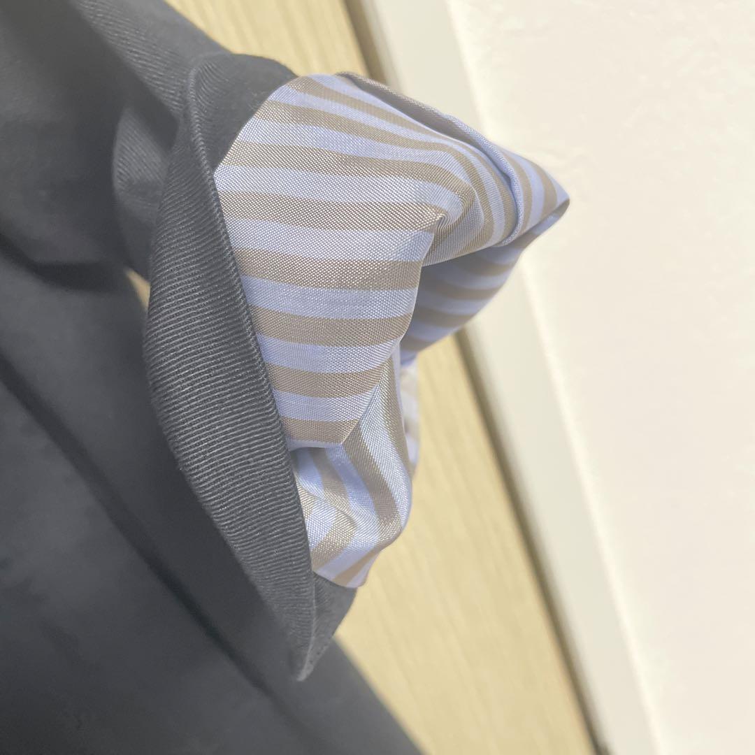 【美品】クリーニング済み　バーバリーブラックレーベル ナポレオンコート