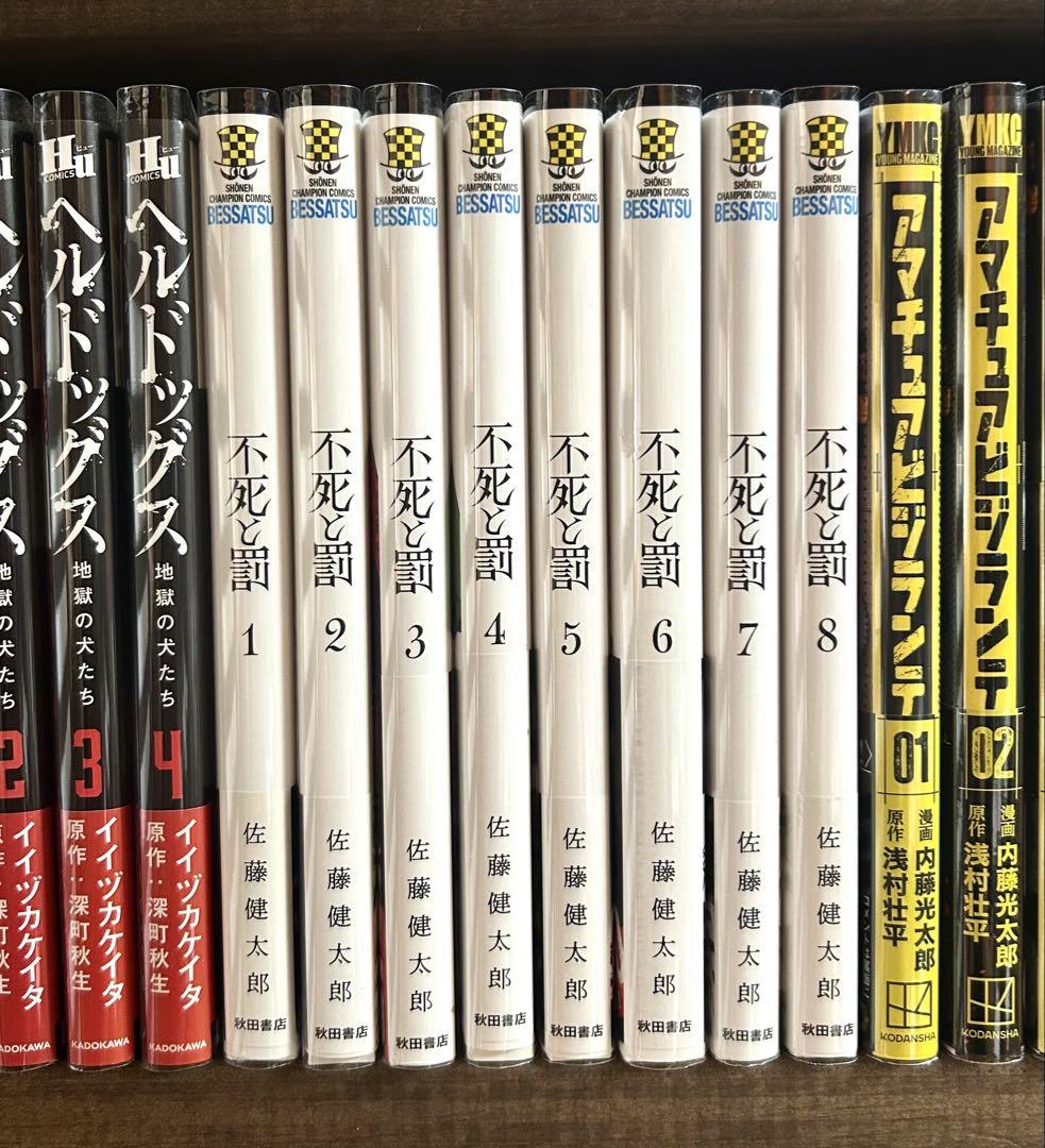 不死と罰 全巻セット ゾンビ パンデミック 漫画 コミック えなこ