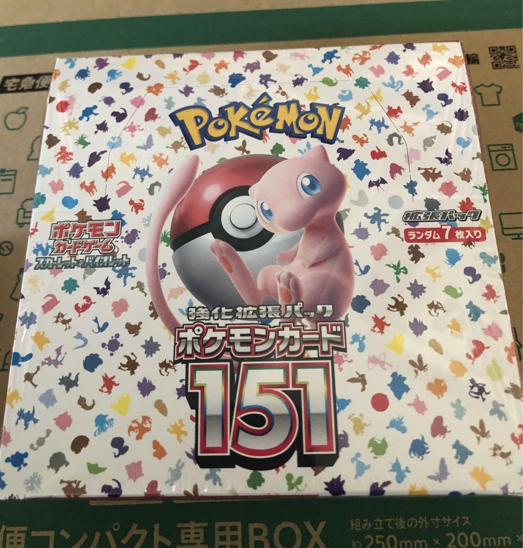 ポケモンカード151 box シュリンク付き　未開封