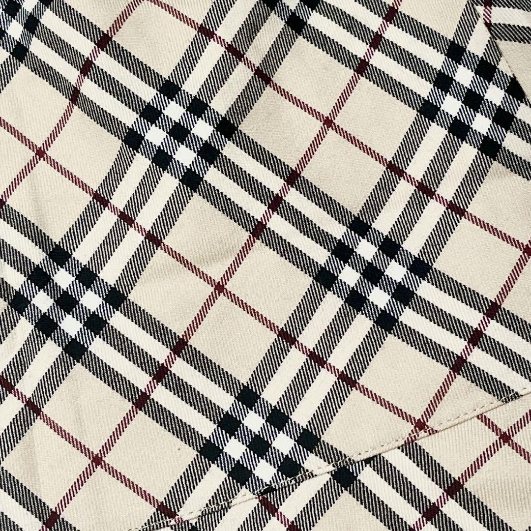 【美品】BURBERRY LONDON巻きスカート ノバチェック 38