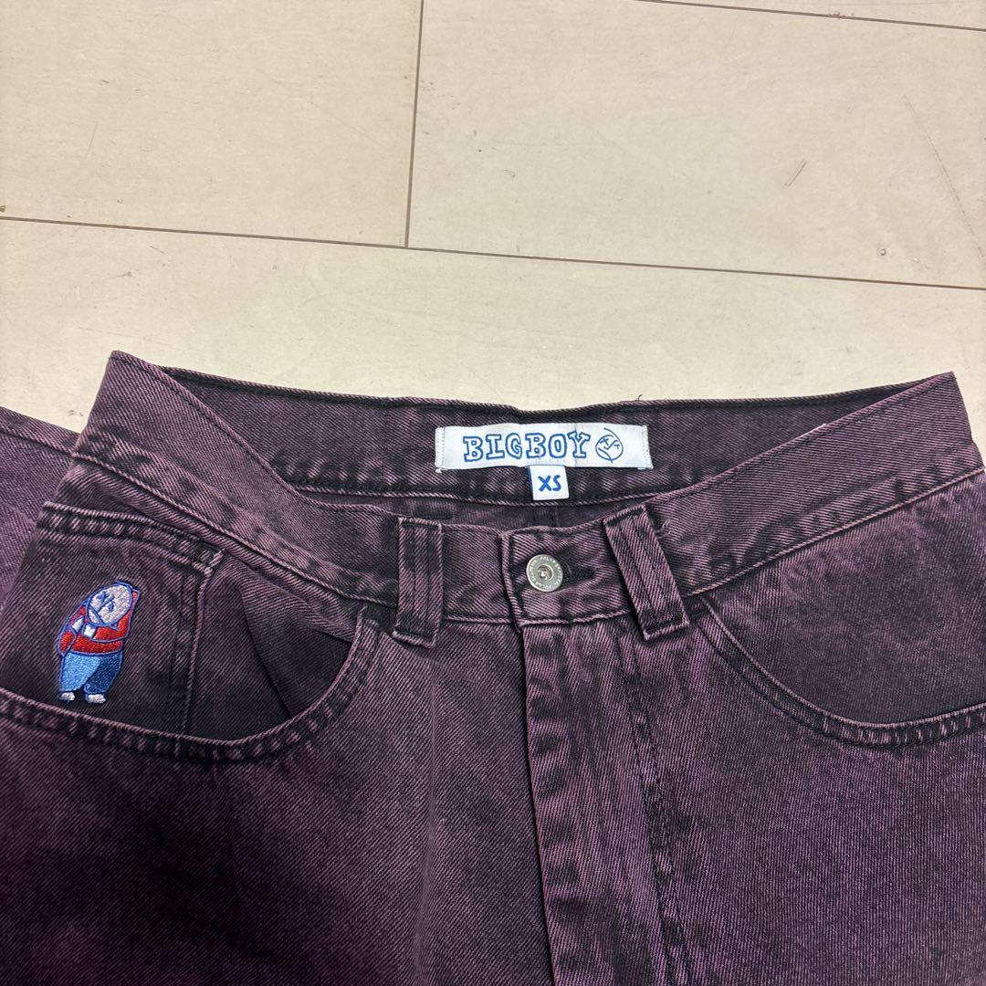 polar skate BIG BOY 紫 denim