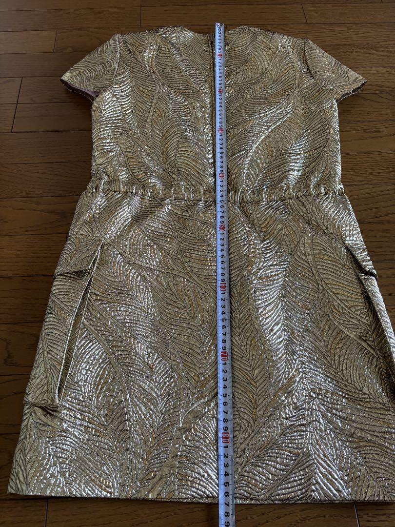 DSQUARED2 ゴールドミニワンピース 40 レディース