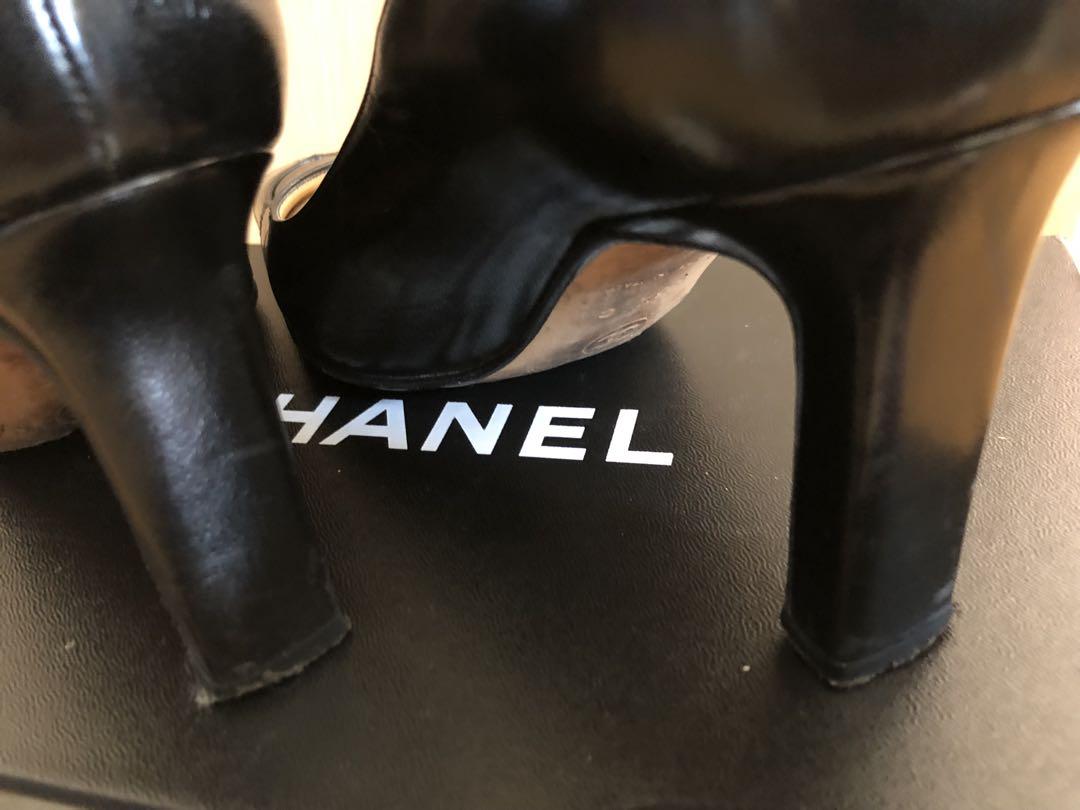 新品未使用 CHANEL パンプス 35 1/2(22.5~23)