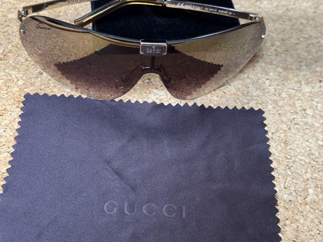 GUCCI グッチ　サングラス USED美品　イタリア製