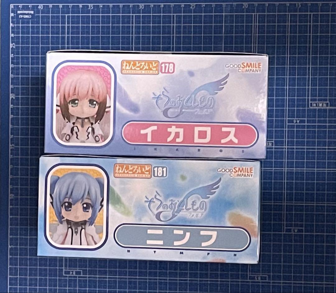 【ねんどろいど】イカロス、ニンフ／そらのおとしものf