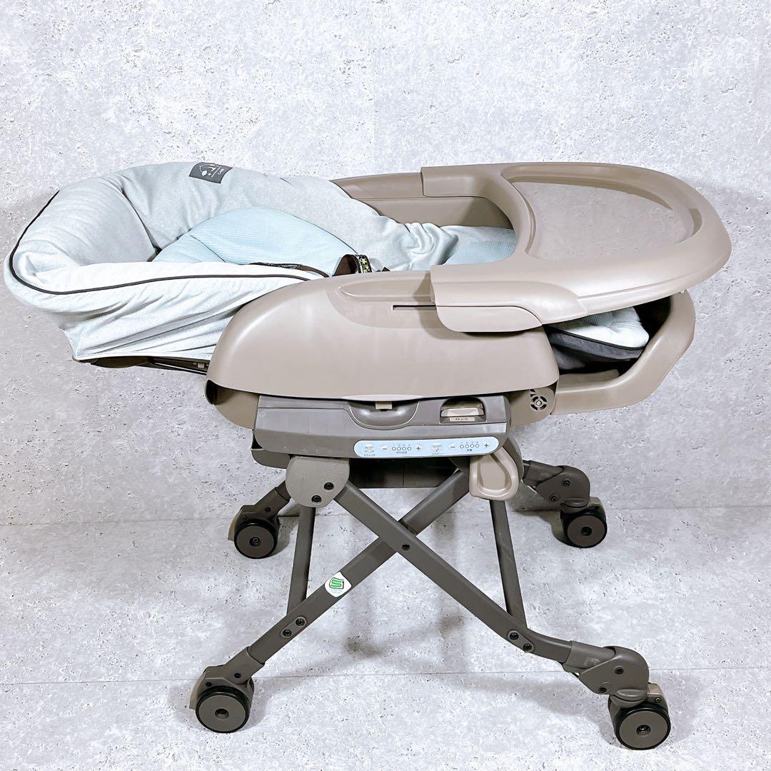 付属品完備 洗濯済み♪コンビ 電動バウンサー ハイローチェア 新生児〜