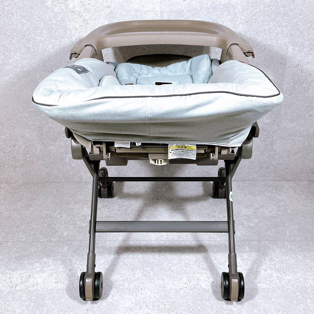 付属品完備 洗濯済み♪コンビ 電動バウンサー ハイローチェア 新生児〜
