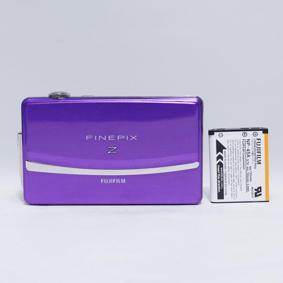 動作確認済 美品 FUJIFILM Finepix Z90 パープル CCD - メルカリ
