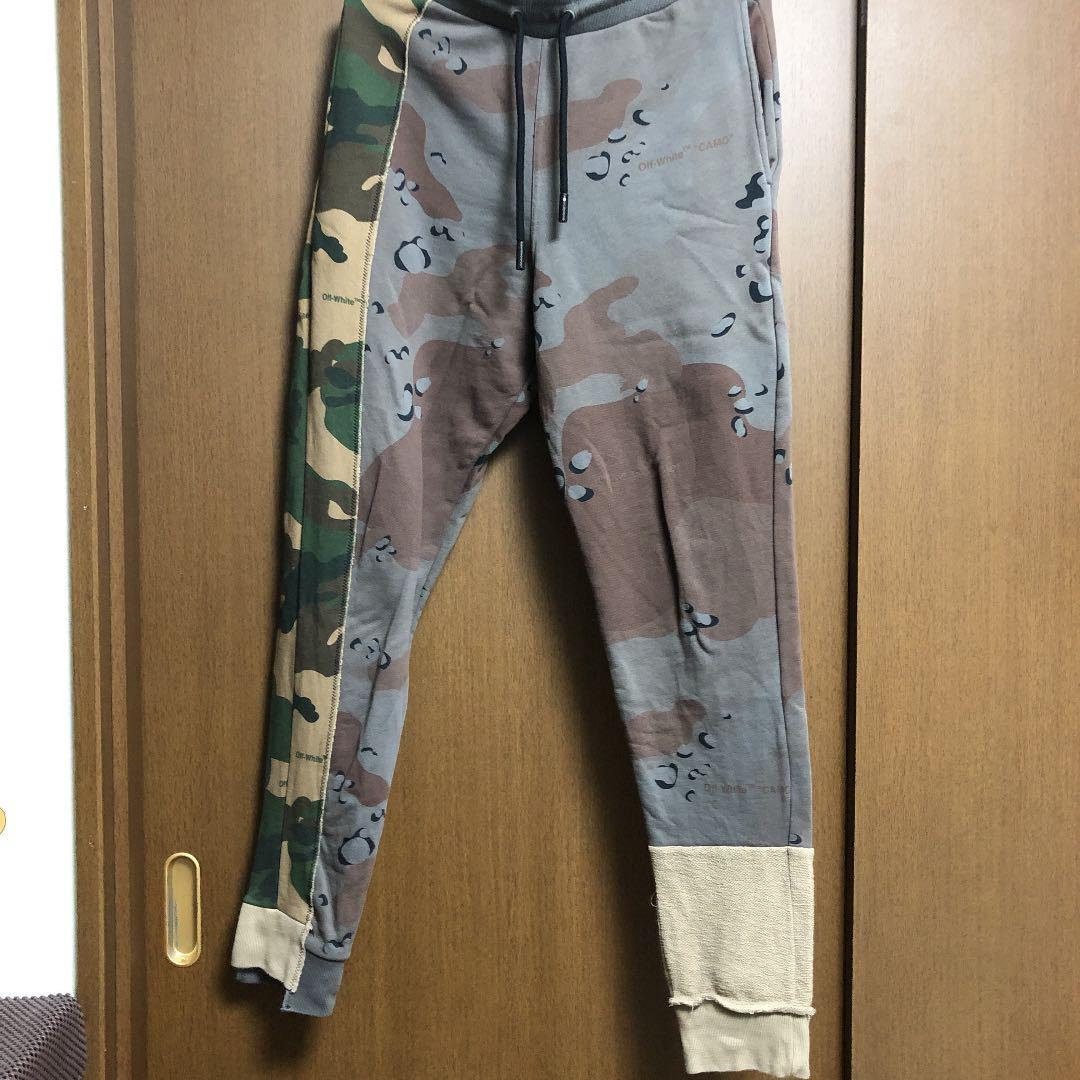 OFF-WHITE reconstruc camo スウェットパンツ タグ付き | concept-sol.com