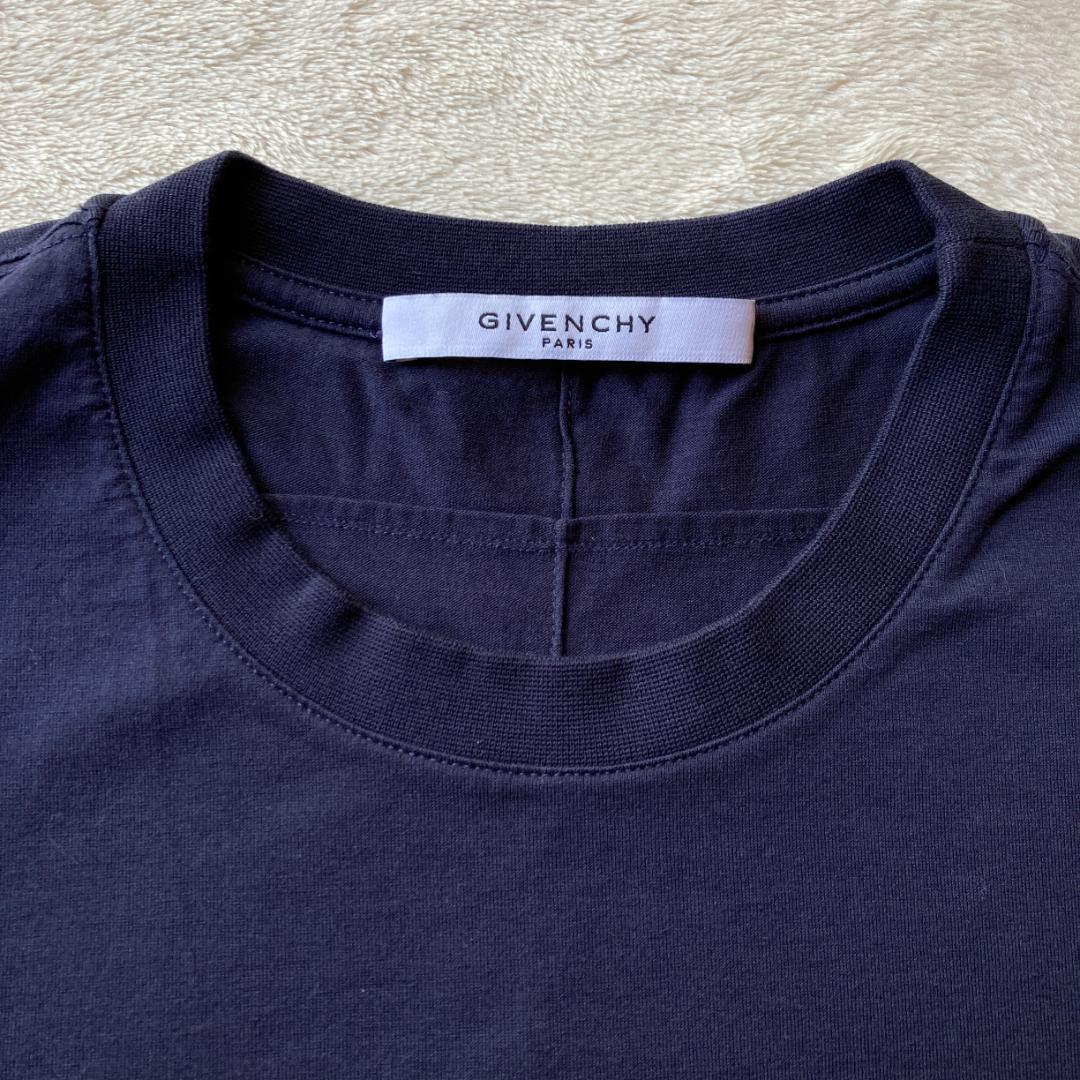 【日本未発売】 1211 ジバンシー GIVENCHY Tシャツ キリスト ネイビー 紺 - メルカリ トップス
