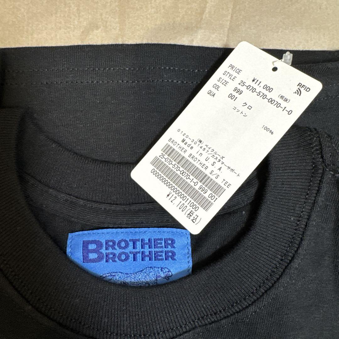 【BROTHER BROTHER】 SHORT SLEEVE TEE