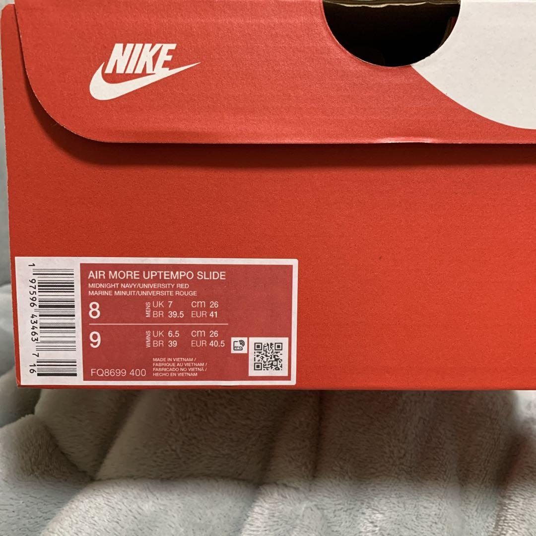靴 NIKE AIR MOR UPTEMPO SLIDE 26cm