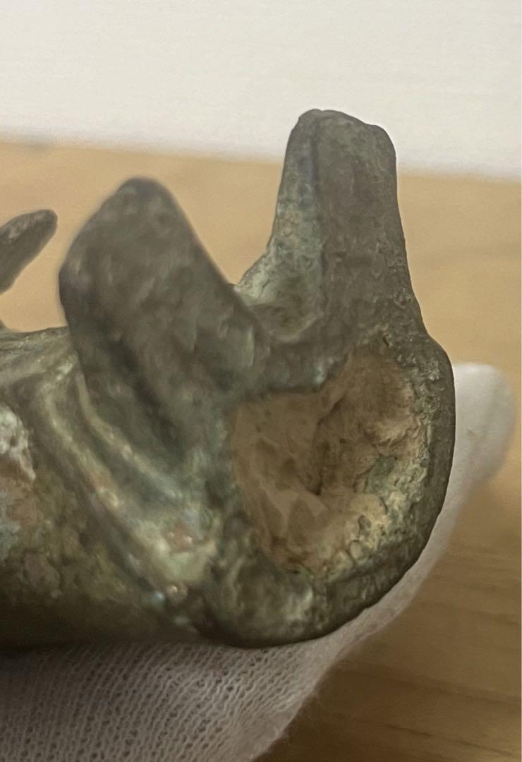 古銅 骨董品 時代物 仏像 置物 美術品 立像