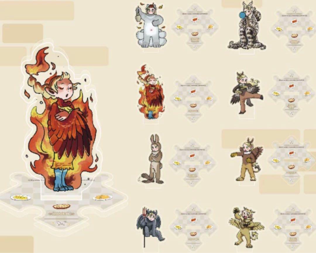 ダンジョン飯 マルシル 海外限定 魔物コスプレ　アクリルスタンド