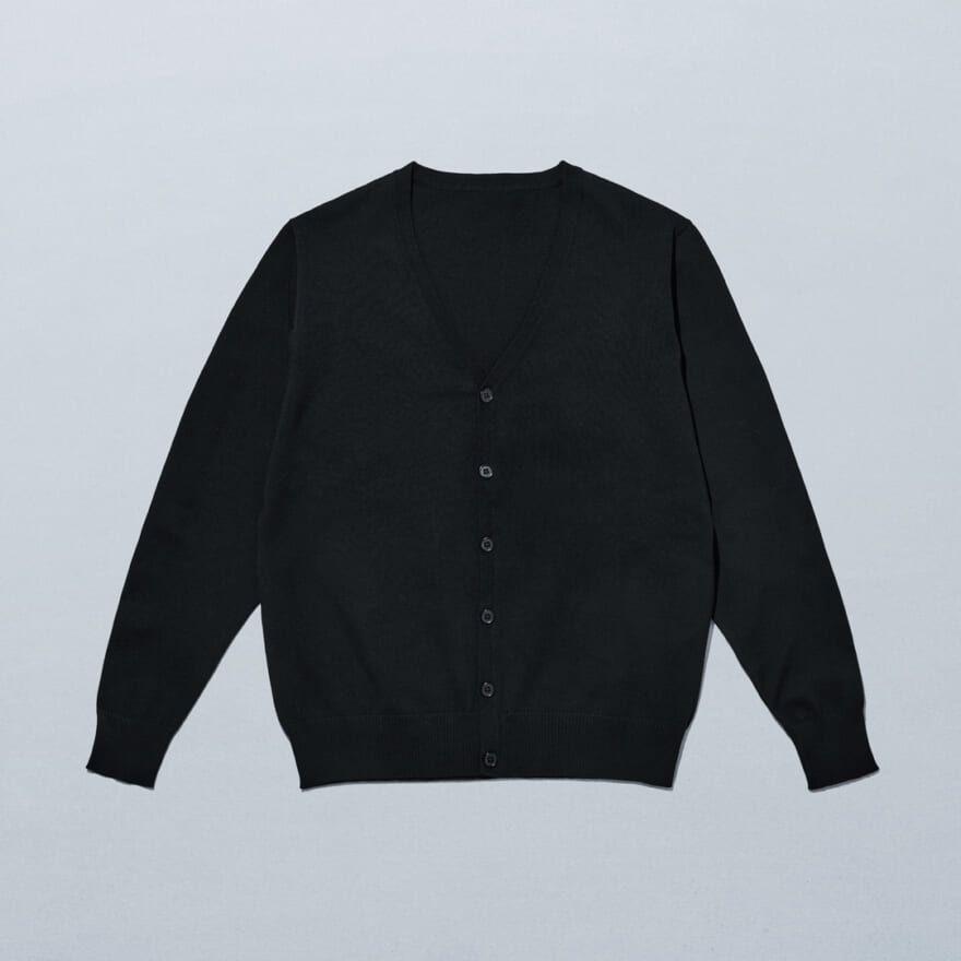 新品・未使用】ファミリーマート＊カーディガン＊M＊黒