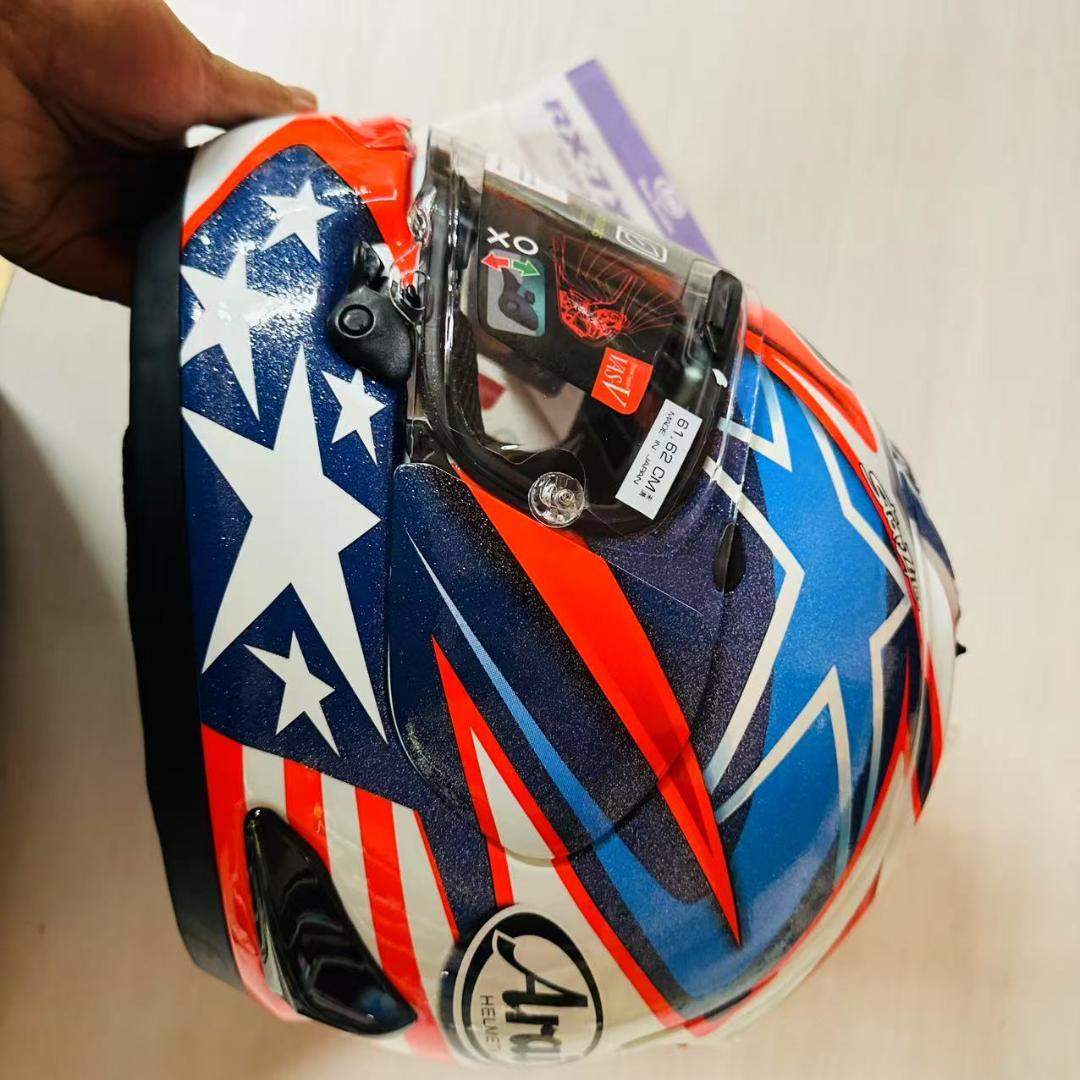 Ａrai rx-7x HAYDEN ニッキーヘイデン限定品 XL