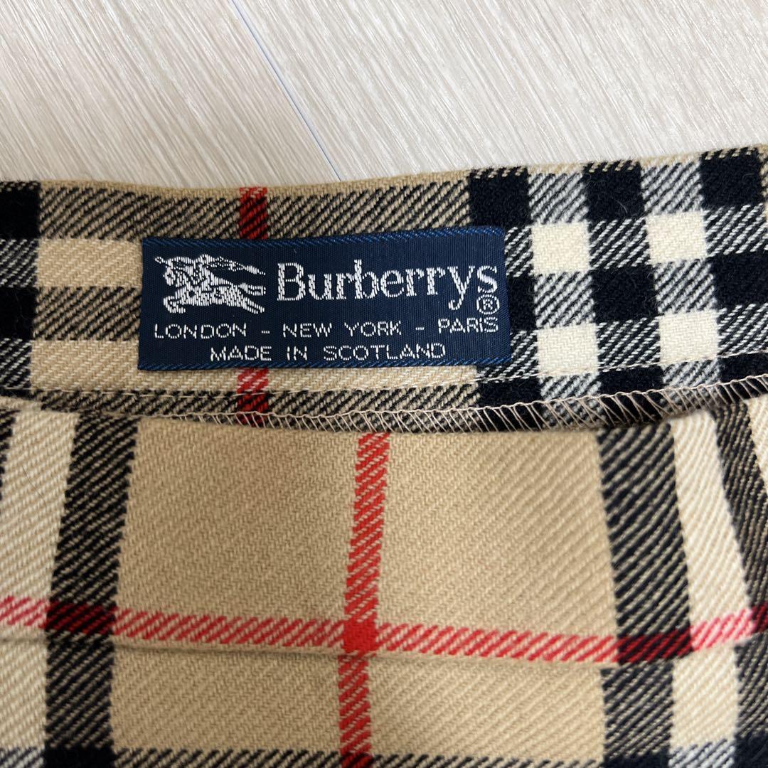 Burberry's チェック柄 プリーツスカート