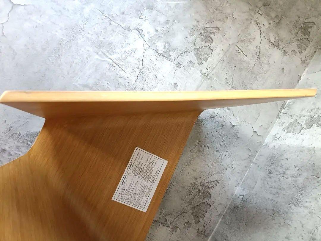 無印良品 重なるテーブルベンチ 成型合板 オーク材 廃盤 入手
