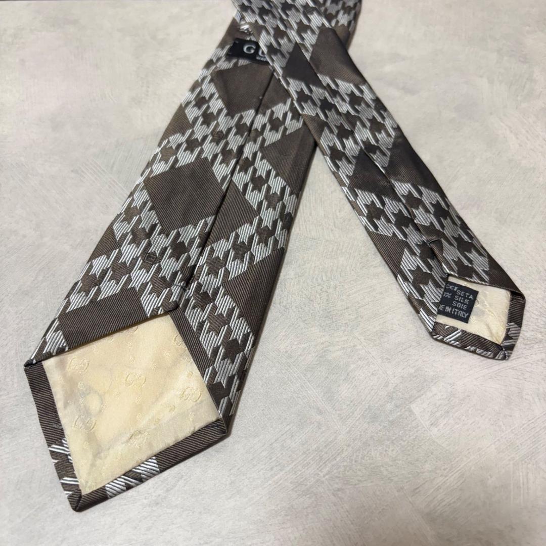 jsq品 GUCCI グッチ コート 千鳥格子柄 チェック 金ボタン GUCCI - ご成約済み✴︎新品タグ付【GUCCI】2023現行ダブルGエン