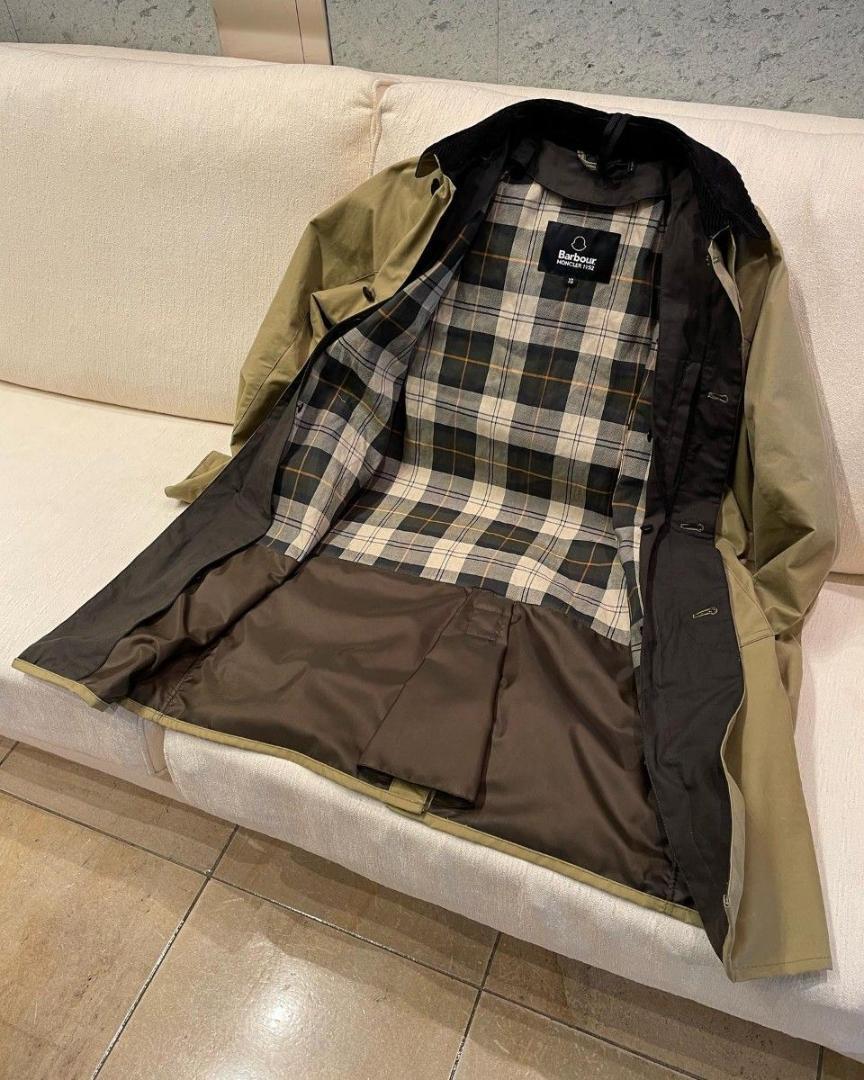 M　MONCLER GENIUS BARBOUR BARRA モンクレール