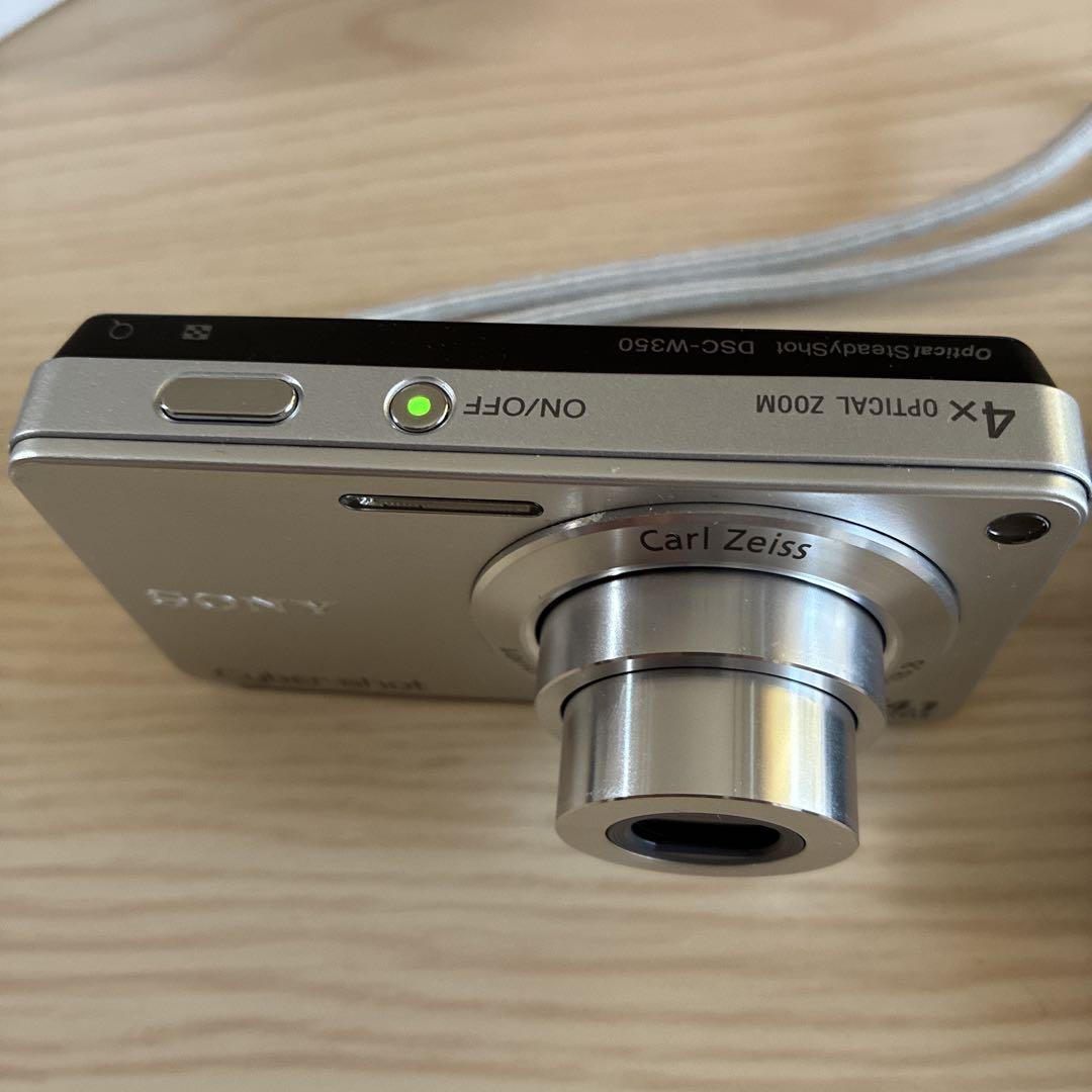 [美品]SONY DSC-W350 コンパクトデジタルカメラ　充電器付　ソニー