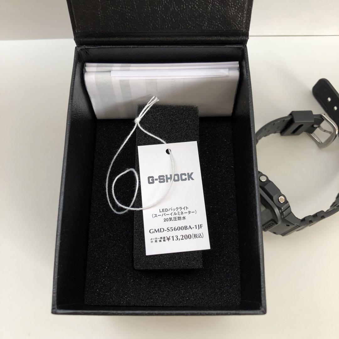 CASIO G-SHOCK GMD-S5600BA-1J ブラック