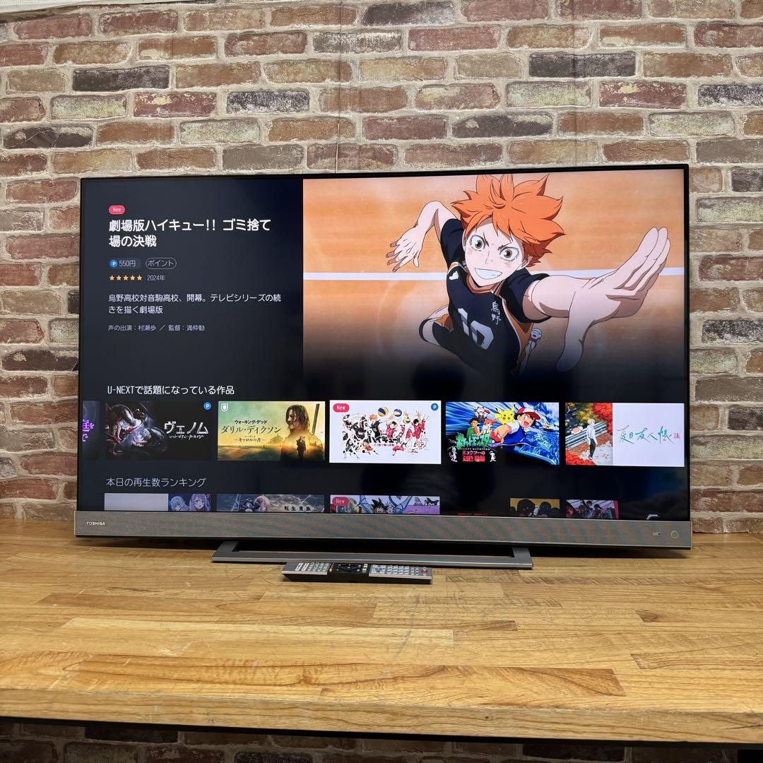 4Kチューナー内蔵 液晶テレビ