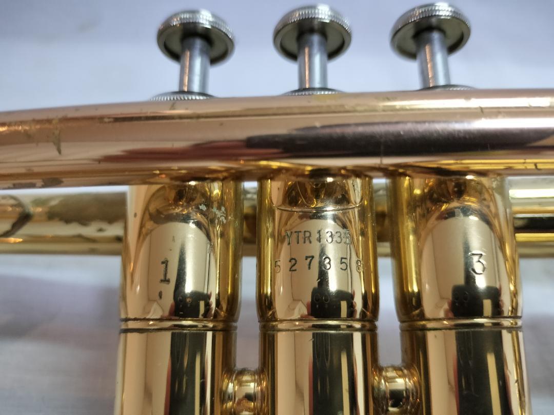YAMAHA トランペット YTR-1335 ハードケース付 #1198 管楽器