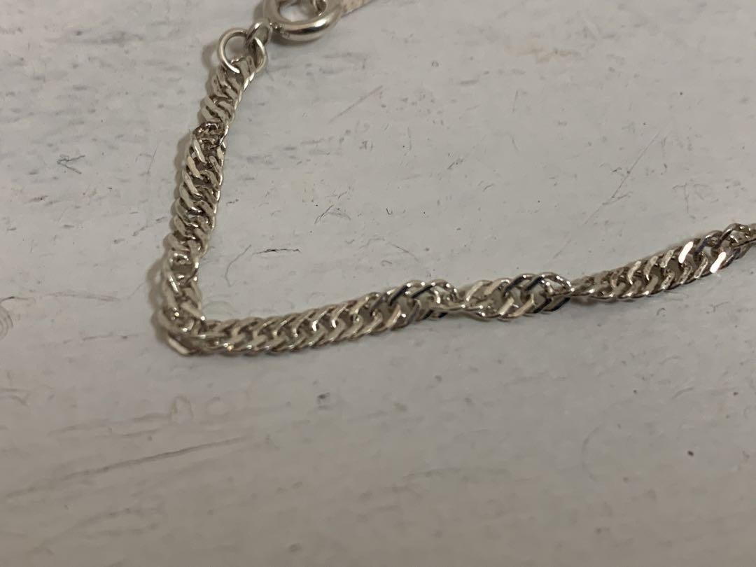VINTAGE ヴィンテージ SILVER925 チェーンブレスレット シルバー VINTAGE ヴィンテージ SILVER925 チェーンブレスレット シルバー