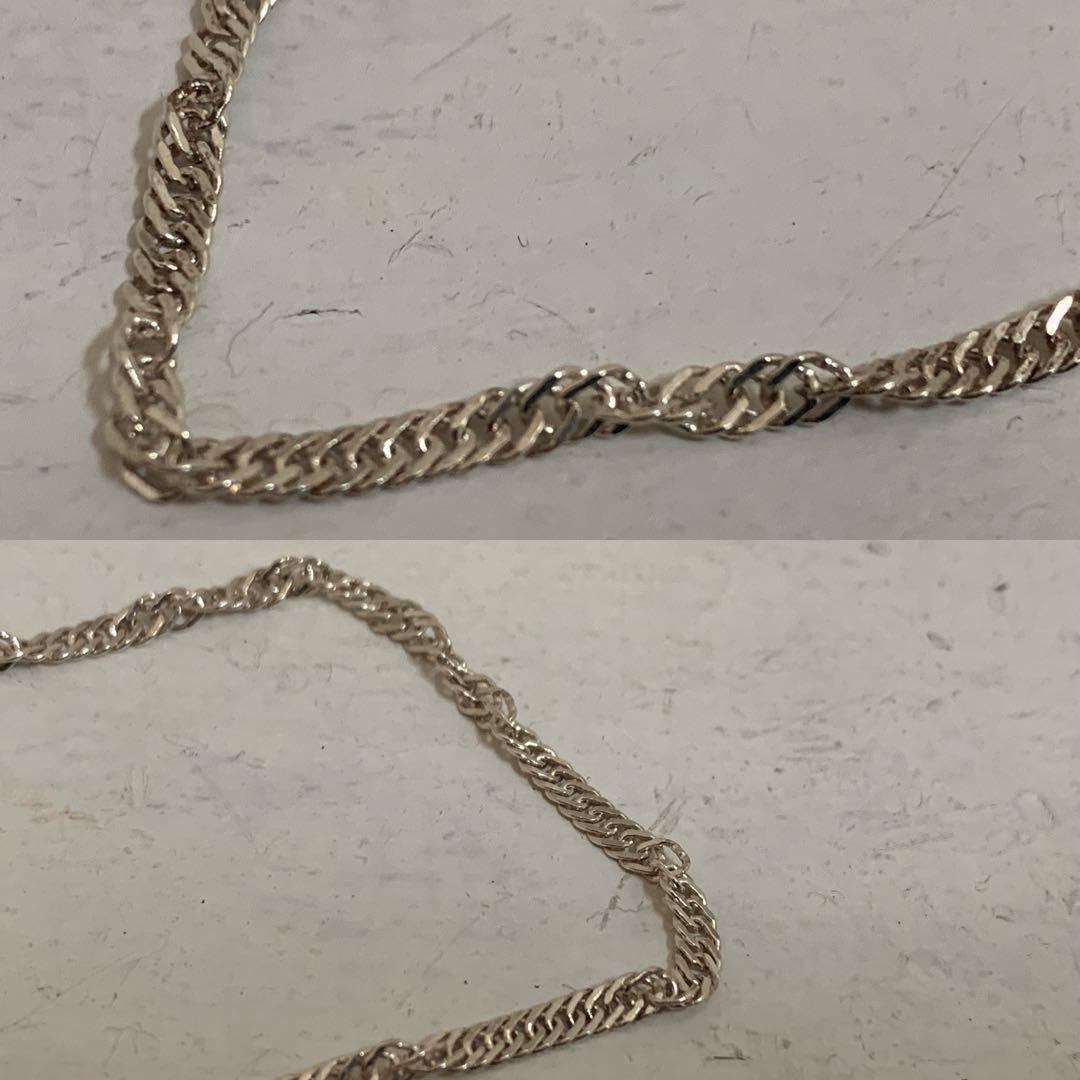 VINTAGE ヴィンテージ SILVER925 チェーンブレスレット シルバー VINTAGE ヴィンテージ SILVER925 チェーンブレスレット シルバー