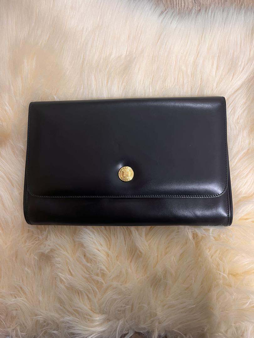 CELINE ブラック ヴィンテージ クラッチバッグ