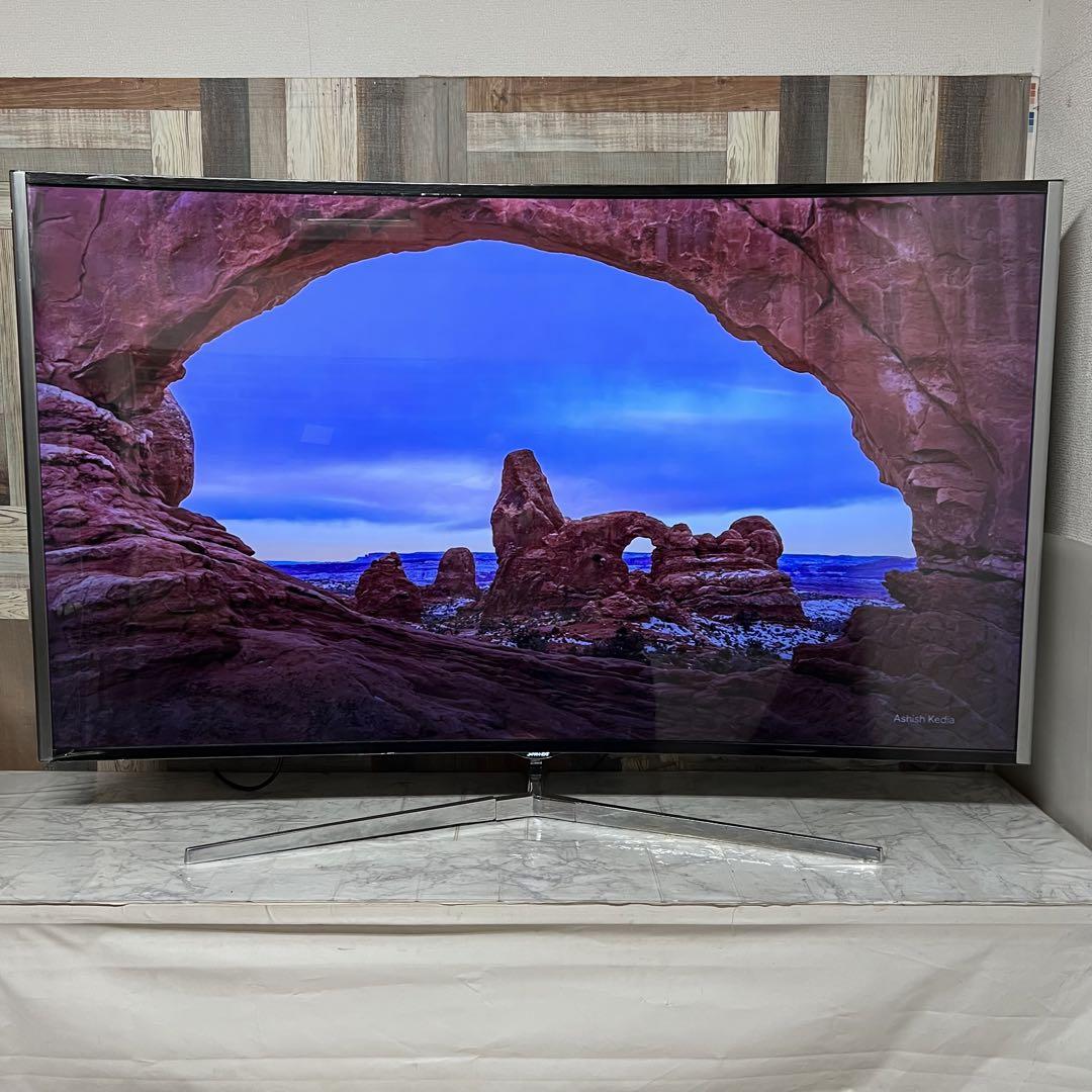 即日受渡❣️全国送料込世界初曲面65型4K液晶ディスプレイ臨場感溢れる視覚体験