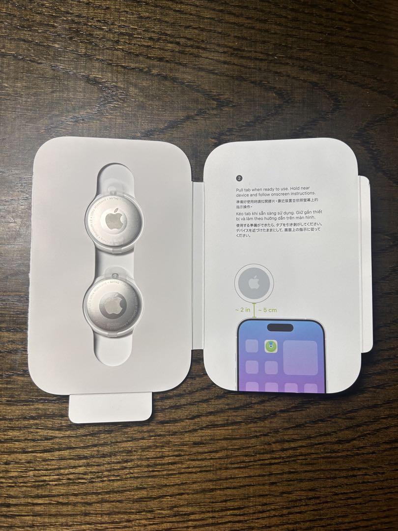 エアタグ 新品未使用 2個セット Apple AirTag MX542ZP/A Apple AirTag バラ2個売り エアタグ【新品未使用】MX542ZP/A