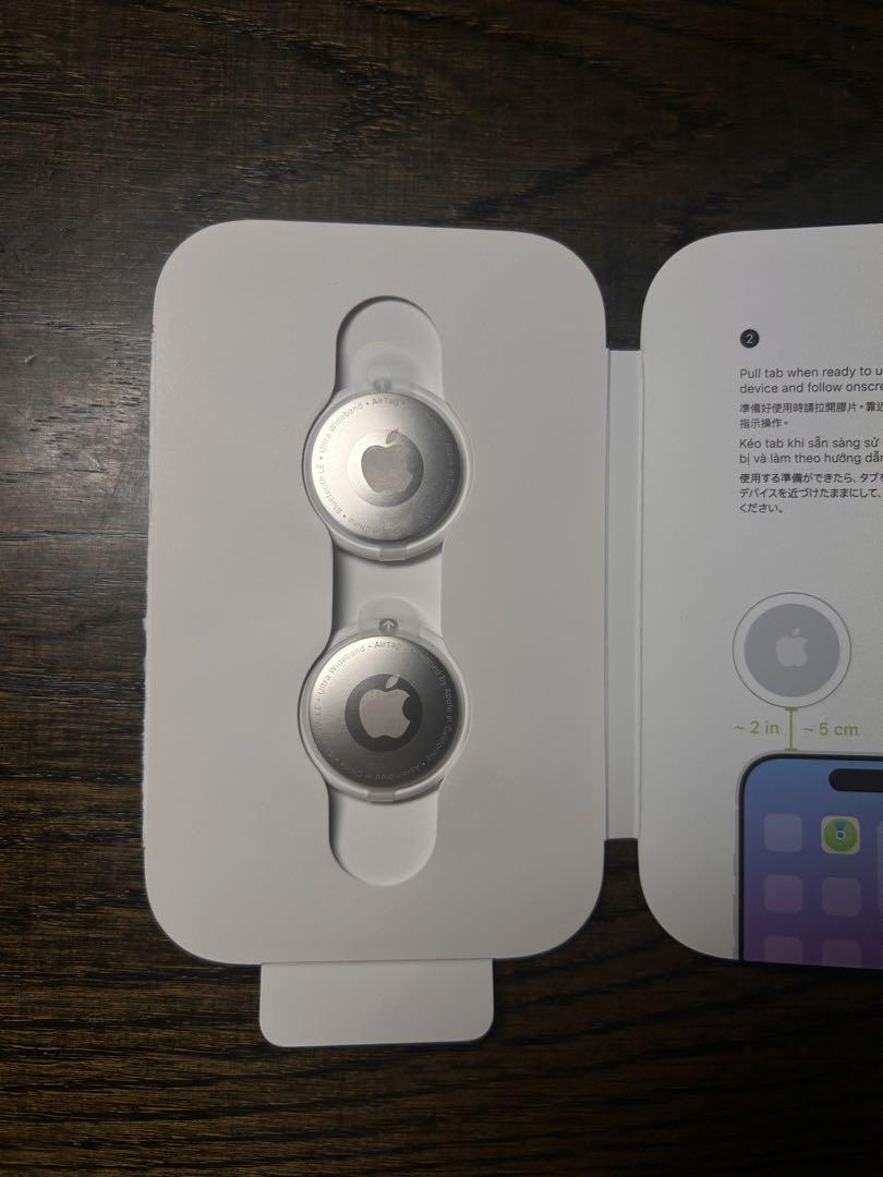 Apple - ③新品未使用　AirTag  エアタグ　本体2個 Apple - 2個セット【新品未使用】アップル エアタグの通販 by