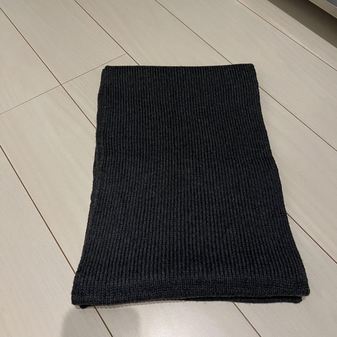 Made in France 100% ウールニットマフラー　ちゃこーるグレード Made in France 100% ウールニットマフラー ちゃこーるグレード