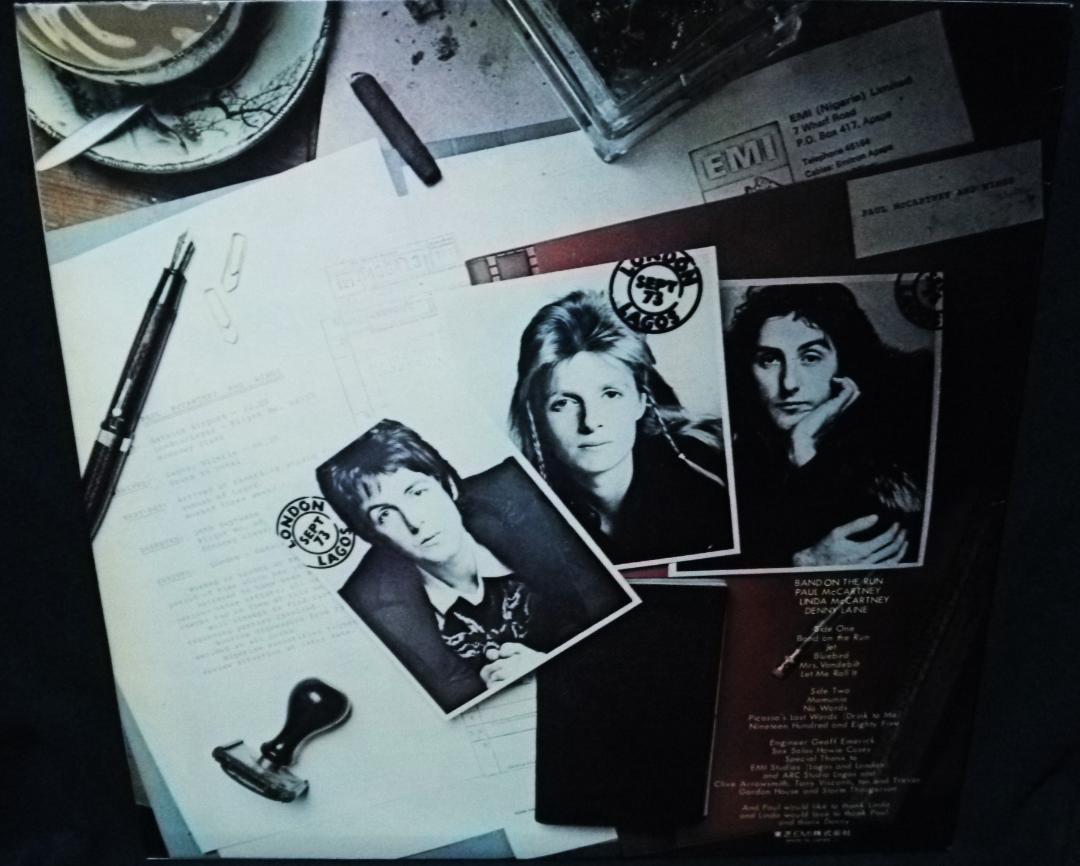 ☆ Wings - Band On The Run / レコード