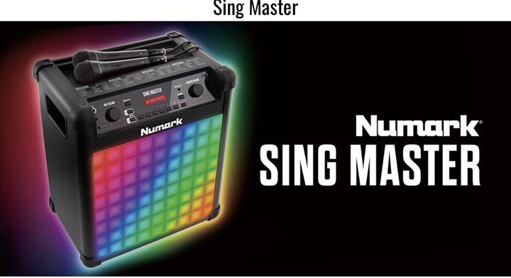 Numark ヌマーク Sing Master カラオケ・ボーカル用スピーカー