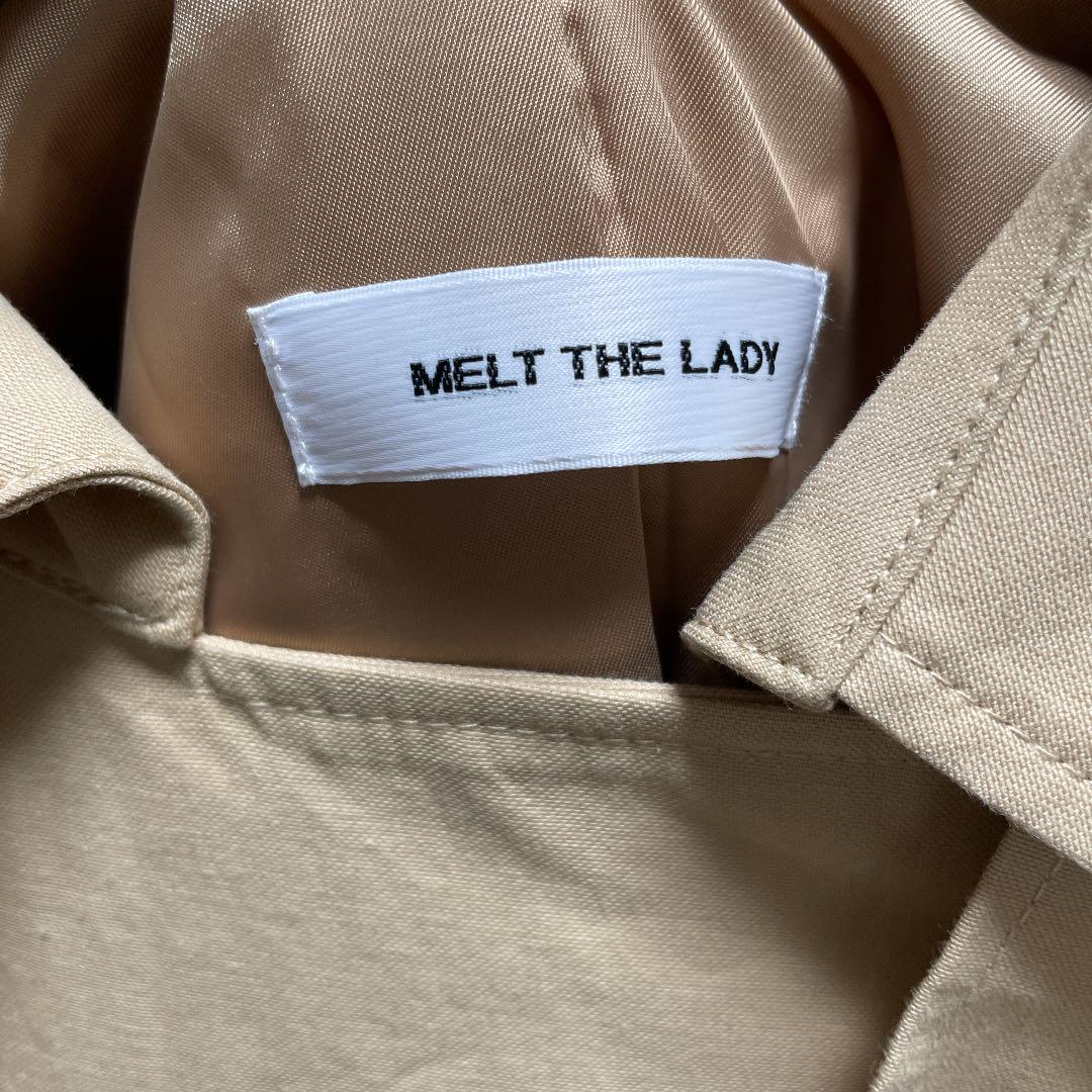 ヘビートレンチコート　Meltthelady