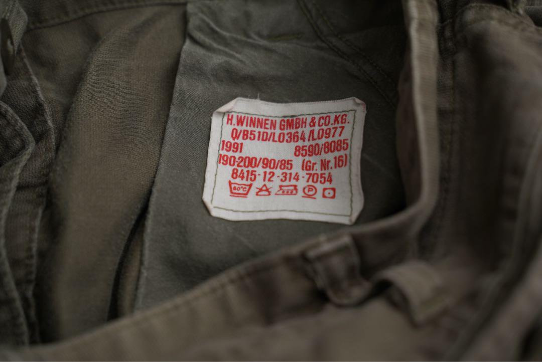 パンツ 90s german army moleskin pants