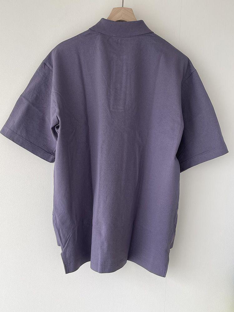 AURALEE SUPER FINE COTTON BIG POLO