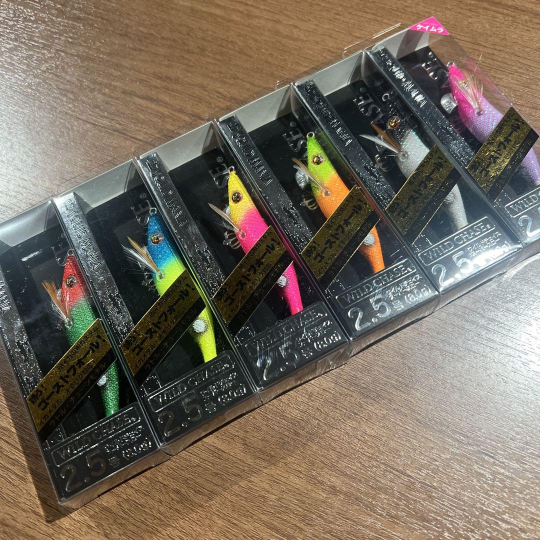スクイッドマニア　ワイルドチェイス　2.5号　ゴーストフォール　ラトル