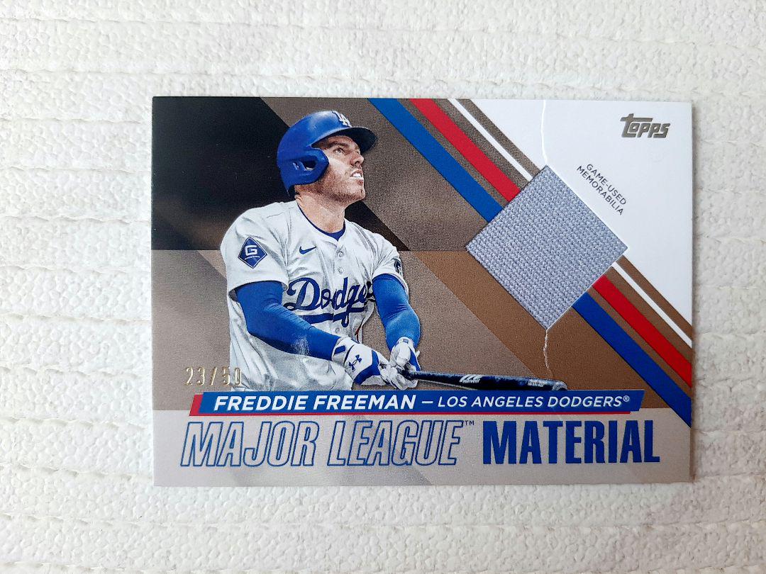 フレディ・フリーマン FREDDIE FREEMAN レリックカード　50枚限定