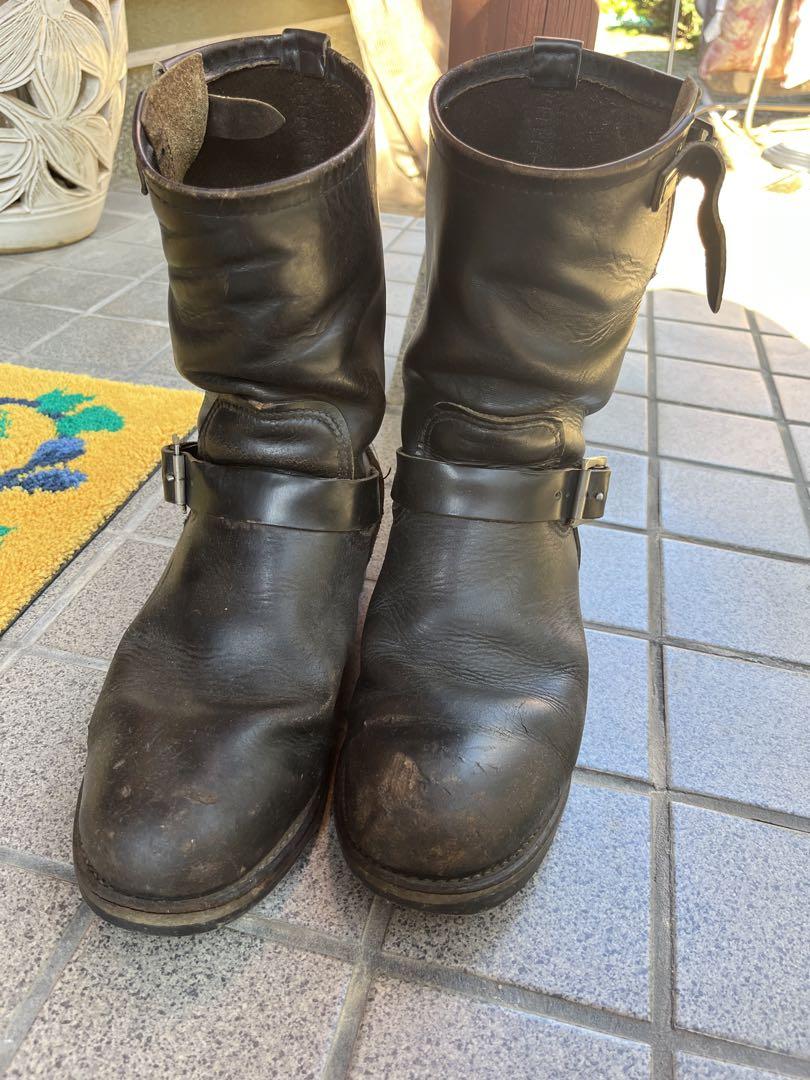 K*e様 Red Wing Shoes PT91 エンジニアブーツ　サイズ7 90s RED WING PT91 2268 エンジニアブーツ 後期刺繍タグ US7 USA