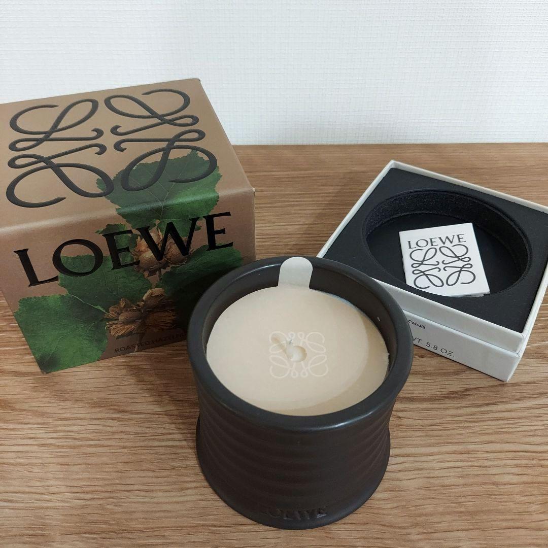 【未開封未使用】LOEWE ローストヘーゼルナッツ アロマキャンドル 170g 未使用 LOEWE ローストヘーゼルナッツ アロマキャンドル 170g