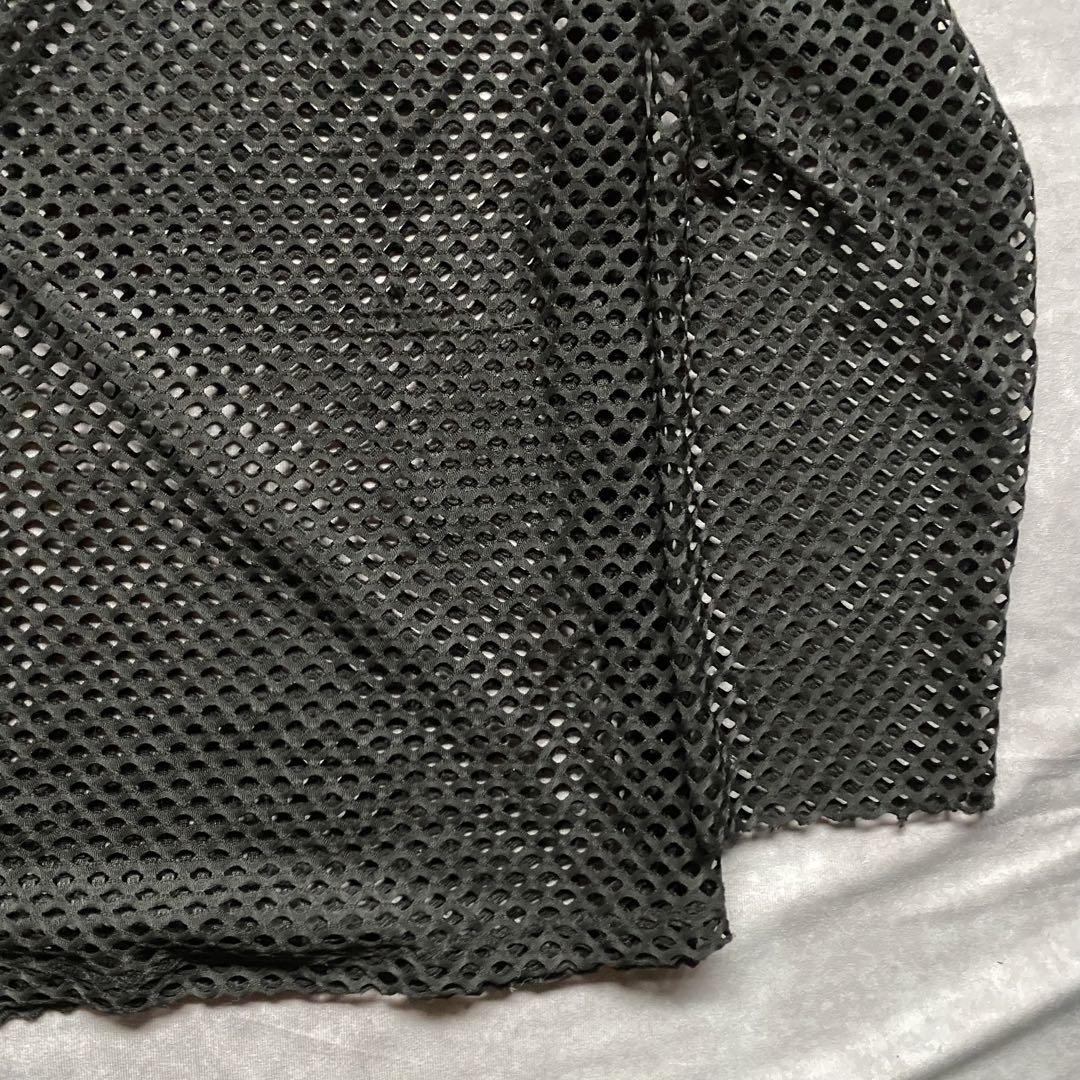 トップス see through mesh long sleeve