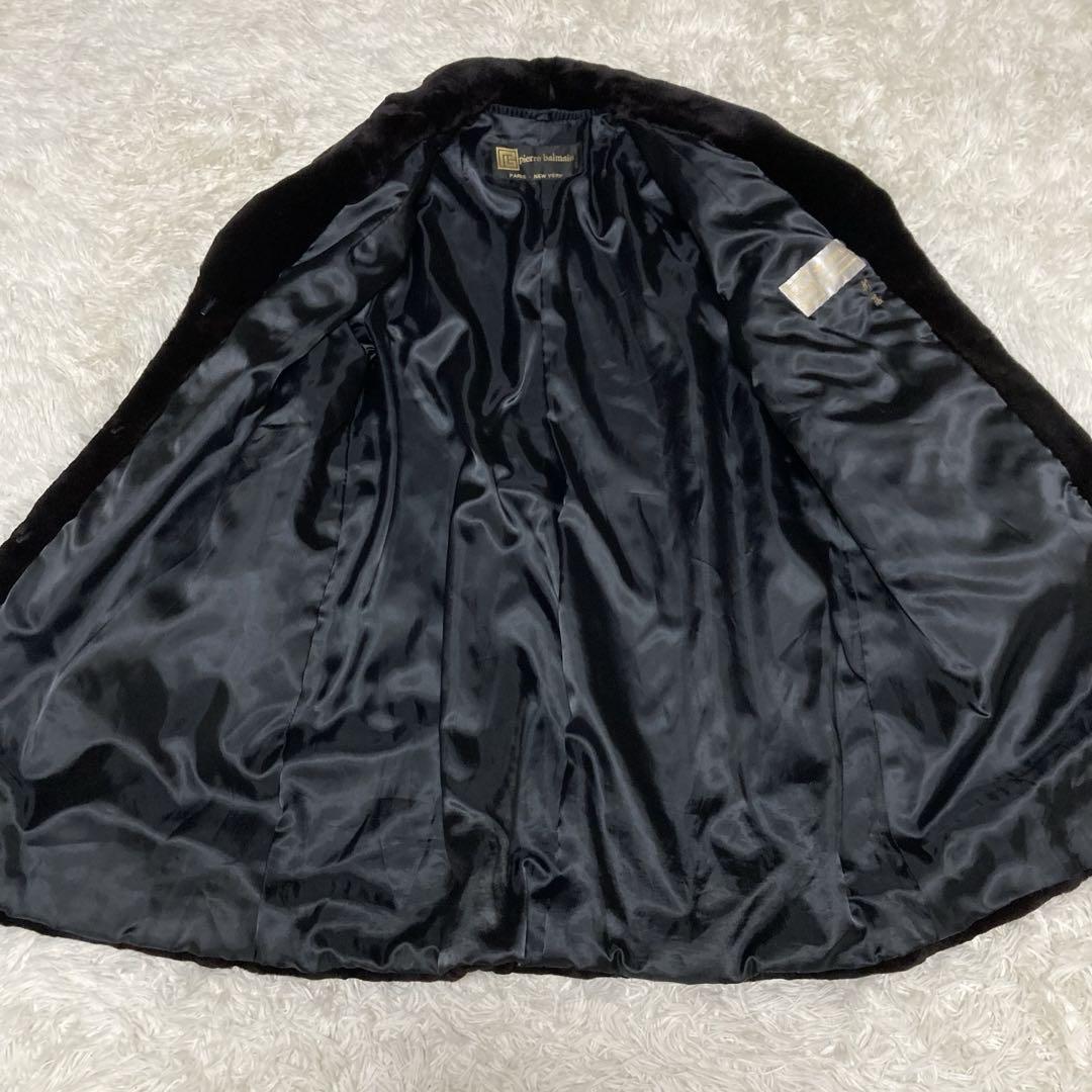 ✨pierre balmain✨ 高級ミンクファーコート サガミンク