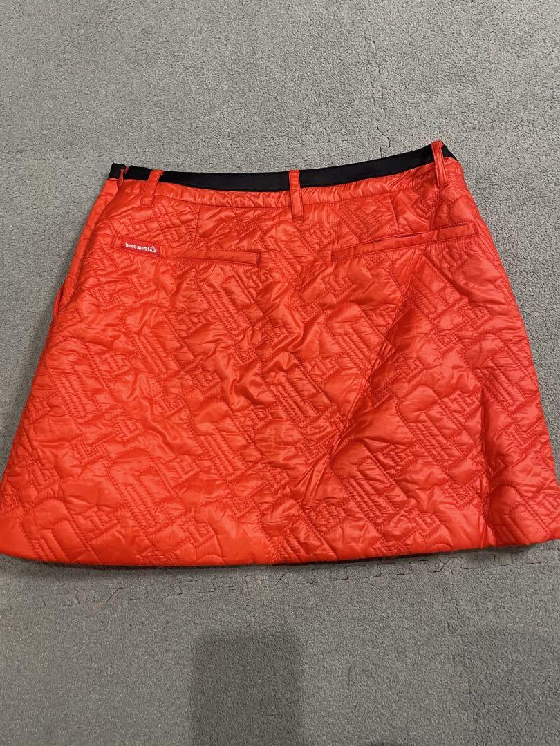 上下 【le cog golf/防風保温性/M】レディース中綿ブルゾン スカート 上下 【le cog golf/防風保温性/M】レディース中綿ブルゾン スカート
